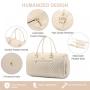 LOVEVOOK 2022 Luxury Designer Quilted Weekender Duffel Bags Men Custom Duffle Bag Canvas Overnight Travel Luggage Bag for Women