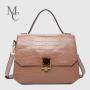 Borse Hot Sales bolsas Elegant Handbags Customized Lock Structured Bag Crocodile Pattern Crossbody Bags Pu Leather Handbag