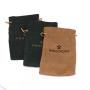 Custom Logo Printing Luxury Drawstring Suede Bag For Packaging Underwear Makeup Storage Gift Dust Suede Pouch