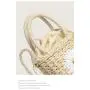 2024 Spring And Summer New Women'S Bag Small Daisies Embroidered Straw Handbag Pastoral Wind Bucket Bag Shoulder Crossbody Bag