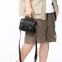 ZR499 Men Bag New Leather Briefcase Handbag Postman Single Shoulder Crossbody Bag PU Business Youth Vertical Boy Shoulder Bag