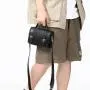 ZR499 Men Bag New Leather Briefcase Handbag Postman Single Shoulder Crossbody Bag PU Business Youth Vertical Boy Shoulder Bag