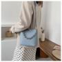 HR485 Women's Popular Tote Bag New Fashion Letters Chain Portable Bucket Bag PU Leather Versatile One Shoulder Crossbody Bag