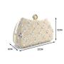 New fashion evening bag women's handmade flower beaded sequin Ladies hand bags banquet wedding party bag