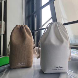Small Drawstring Gift Hessian Bags Burlap Drawstring Packaging Bag