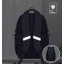 ZF163 Shoulder Bag Male Students Schoolbag Large Capacity Travel Bag Waterproof Wear-resistant Computer Backpacks