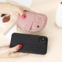Carteras De Mujer Porte Monnaie Femme En Cuir Cute Kawaii Mini Elephant Design Real Leather Keychain Coin Purse Wallet Girls