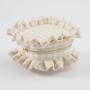 New Trend Hot Sale Lotus Ruffle  Make Up Bag Custom Cosmetic Pouch Travel Cosmetic Bag Toiletry Travel Bag Smart Wallet