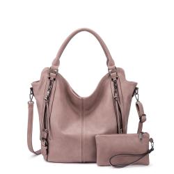 LOVEVOOK Realer custom top sale ladies women handbag shoulder bag Large 2 pieces set handbag Ladies Hobo bag Bucket large Purse