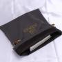 Luxury Custom Printed Suede Cloth Dust Drawstring Shopping Gift Bag Travel Clothes Handbag Packaging Suede Pouch