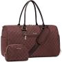 2022 LOVEVOOK new arrival Large Waterproof Travel Bag Sport Gym Weekender Bag for Women with Toiletry Duffel luggage travel bags