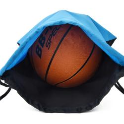 Custom Printed Multifunctional Outdoor Cycling Sports Sackpack Water Resistant Gym Bag Basketball Drawstring Backpack