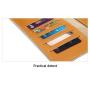ZR130 New Genuine Cow Leather Simple Pure Color Advanced Sense Women's Purse Fashion Feature Wallet Long Handbag