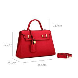 Custom Fashion Classic Womens Tote Bags Pu Leather Lady Hand Bags High Quality Genuine Leather Luxury Ladies Top Handle Handbags