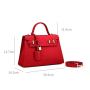 Custom Fashion Classic Womens Tote Bags Pu Leather Lady Hand Bags High Quality Genuine Leather Luxury Ladies Top Handle Handbags