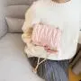 Children's Embroidered Thread Bag Chain Mini Korean Version One Shoulder Baby Girl Princess Change Accessory Bag
