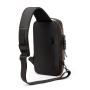 luxury business men multifunction anti-theft usb shoulder bag smell proof crossbody custom design sling chest bag