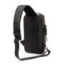 luxury business men multifunction anti-theft usb shoulder bag smell proof crossbody custom design sling chest bag