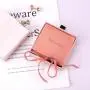Custom Logo Printing Microfiber Jewelry Pouch Small Emboss Envelope Earring Necklace Packing Microfiber Bag