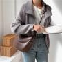 New Design Hobo Half Moon Messenger Bags Women PU Leather Fashion Dumpling Shoulder Bag Meniscus Small Luxury Crossbody Bag