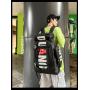 ZR614 High Quality Unisex Backpack Sport Bag Oxford Zipper Customizable Logo Gift Backpack High-capacity Schoolbag Outdoor