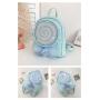 Fashionable Girl Backpack Designer Ita Bag Clear PVC Custom Ita Bag Pin Display