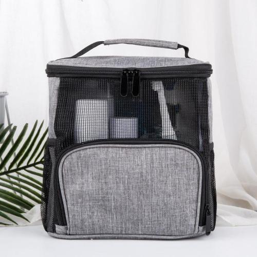 COM033 Multi Colors Oxford Large Cosmetic Bag Zipper Toiletries Organizer Bag For Women Girls Travel Organizer Makeup Bag