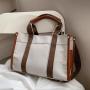 Large capacity canvas bag for women's 2023 new niche portable tote bag