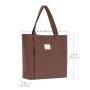 Yoga Mat Bag Basic Canvas Tote Bag with Mat Carrier Pocket