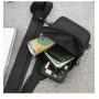 HR484 New Fashion Oxford Cloth Chest Bag Student Leisure Fitness Sports Crossbody Bag Leisure Solid Color Unisex Chest Bag