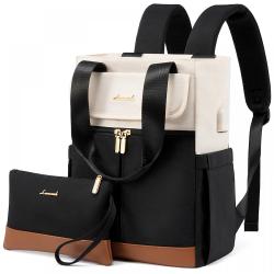 LOVEVOOK 2pcs/set New Fashion High Quality School Daypack Waterproof Outdoor Travel Backpack with USB women's laptop backpack
