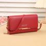 2024 new ladies wallet multifunctional women's shoulder bag long wallets clutch purse coin factory wholesale mobile phone bags