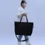 Keymay Wholesale Custom School Work Travel Bag Crossbody Tote Bag Nylon Tote Bags for Women Handbag Tote Purse