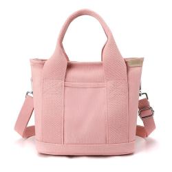 Hot Selling Japan Korean style high quality canvas bag lunch handbag 16oz tote shoulder bag for women