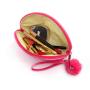 New Fashion Ladies Clutch Letters Laser Design Semi-Circle Waterproof Jelly Makeup Bags Travel PVC Cosmetic Bag