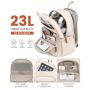 LOVEVOOK OEM Fashion Anti-Theft Travel Backpacks with USB Port Casual Daypack for Work Computer Laptop Backpack for Women Men