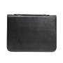 Wholesale products china customized A4 A5 document folder black PU leather planner business notebook portfolio for promotion