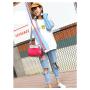 HR477 Unisex Single Shoulder Bag New Fashion Sandwich Zipper Pocket Crossbody Bag Nylon Cloth Leisure Outdoor Sports Bag