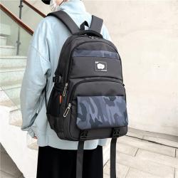 ZR831 Unisex Schoolbag New Outdoor Backpack Laptop Bag Oxford Fabric Zipper Customizable Logo Gift Business Backpack Travel