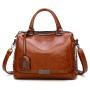 Wholesale factory high quality bags for women fashionable soft pu leather female shoulder bag custom ladies tote handbag