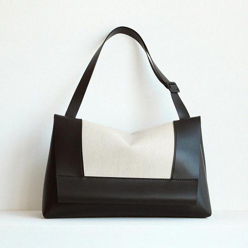 High Quality Custom Logo Shoulder Bag PU Leather Large Capacity Women Handbags Luxury Ladies Tote Bag