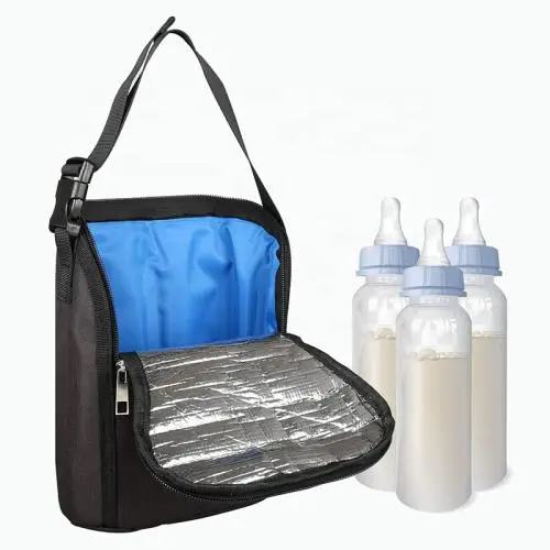 Breastfeeding Baby Bottle Tote Bags Breast Pump Accessories Reusable Breast Milk Lunch Pouch Cloth Diaper Bags