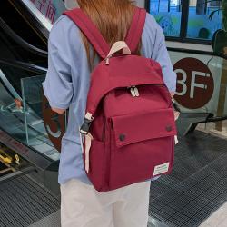 Gelory New Design Fashion Cute School Canvas Hiking Bag Student Boy Girl Backpacks For Teenager