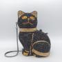 Factory Price Rhinestone Bags Luxury Handbag Diamond Women Cat Handbags Purse Evening Crystal Party Purse Clutch Bag