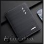 ZR654 Men Short Wallet Card Holder Card Positions Case Open Frosting Purse Retro Money Clip Billfold Dollars PU Open Wallet