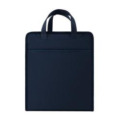 HR158 Men's Business Briefcase Oxford Cloth A4 Data Handheld Document Bag Zipper Customized Logo Office Meeting Document Bag