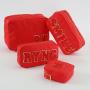 Keymay 18  Colors Low MOQ RTS Portable Waterproof Nylon Cosmetic Travel Bag Cases