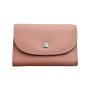Custom coin wallet eco-friendly soft pu leather beautiful women coin purse
