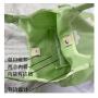 Women's Canvas Bag Reusable Shoulder Schoolbag with Cartoon Flowers Custom Logo Shopping Tote Bag