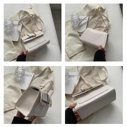 KBW154 New Senior Sense of Niche Women Bag Fashion Crocodile Pattern Hundred with PU Ladies Shoulder Crossbody Bag